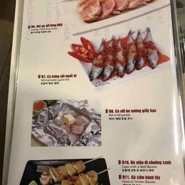 Thực đơn- Nhà Hàng King BBQ - Vincom Plaza