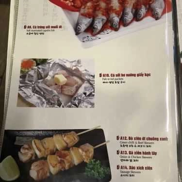 Thực đơn- Nhà Hàng King BBQ - Vincom Plaza