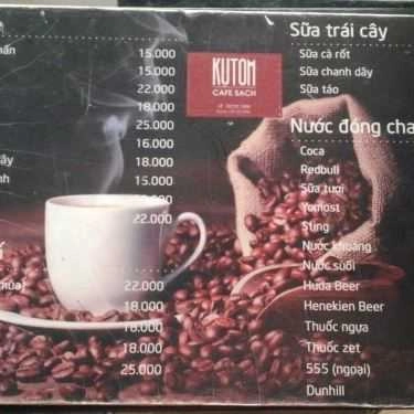 Thực đơn- KuTom Cafe