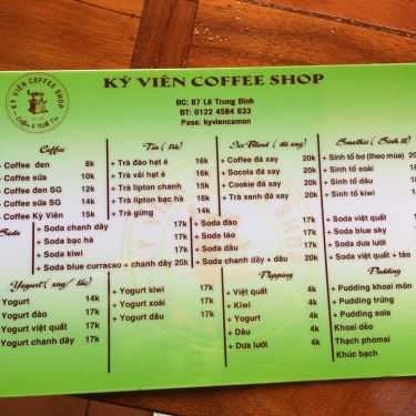 Thực đơn- Kỳ Viên Coffee & Milk Tea