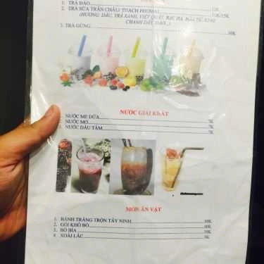 Thực đơn- Cafe Lavy - Kem Cá Hàn Quốc