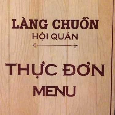Thực đơn- Nhà Hàng Làng Chuồn Hội Quán