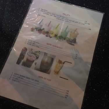 Thực đơn- Cafe Lavy - Kem Cá Hàn Quốc