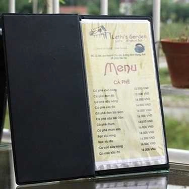 Thực đơn- Lethi's Garden Cafe