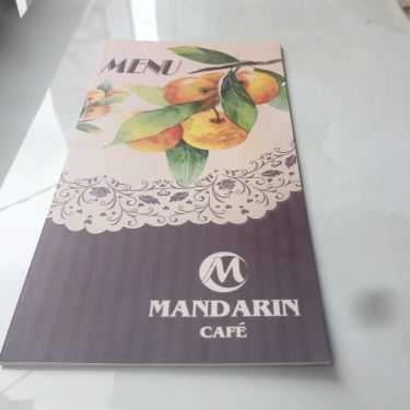Thực đơn- Madarin Cafe