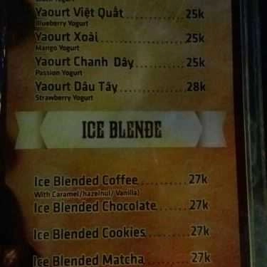 Thực đơn- Merci Cafe