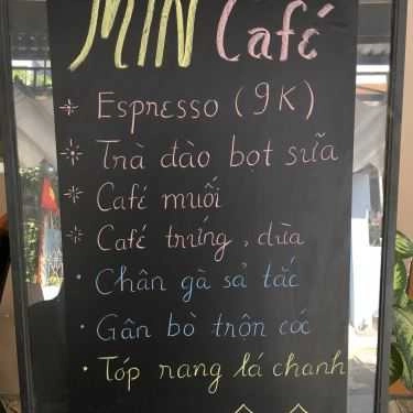 Thực đơn- Min Coffee & Milk Tea