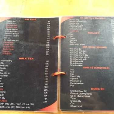 Thực đơn- Min Coffee & Milk Tea