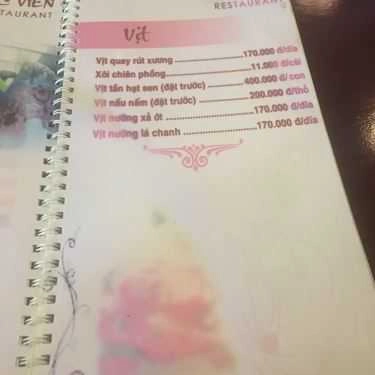 Thực đơn- Nhà Hàng Mộc Viên Restaurant - Ẩm Thực Việt - Nhật