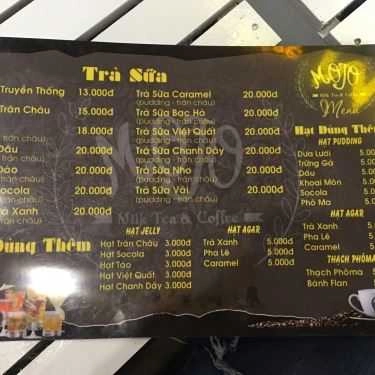 Thực đơn- Mojo Milk Tea & Coffee