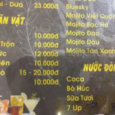 Thực đơn- Mojo Milk Tea & Coffee