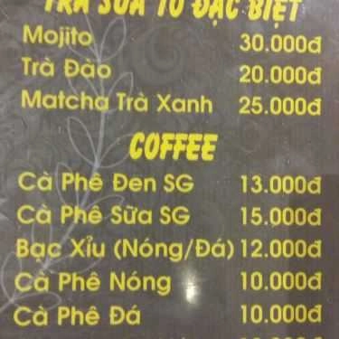 Thực đơn- Mojo Milk Tea & Coffee