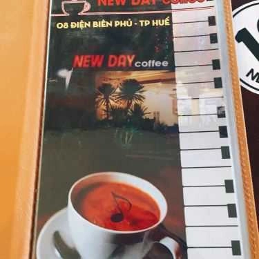 Thực đơn- New Day Coffee