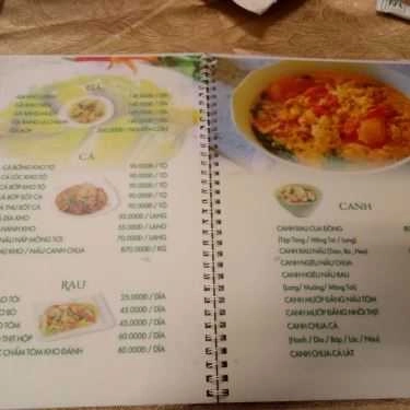 Thực đơn- Nhà Hàng Ngọc Anh Restaurant - Cơm Niêu & Hải Sản