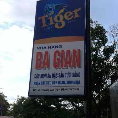 Tổng hợp- Ba Gian - Nhà Hàng Đặc Sản