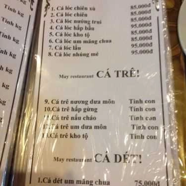 Tổng hợp- Nhà Hàng Mây - Ẩm Thực 3 Miền