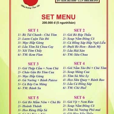Tổng hợp- Nhà Hàng Táo Đỏ - Ẩm Thực 3 Miền