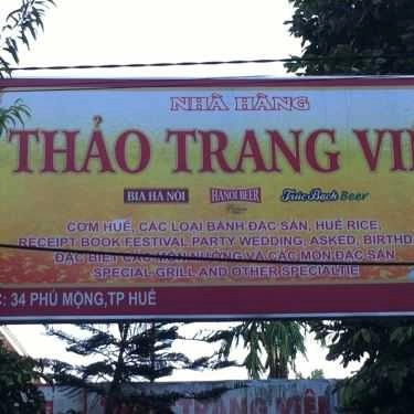 Tổng hợp- Thảo Trang Viên - Nhà Hàng Đặc Sản Huế