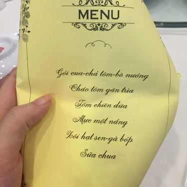 Thực đơn- Nhà Hàng Happy Land Wedding