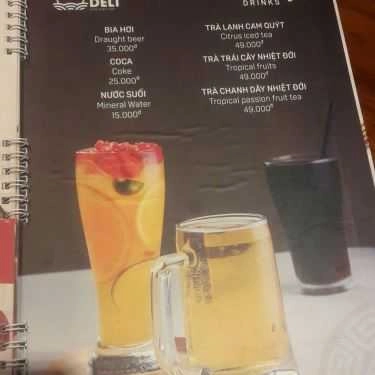 Thực đơn- Nhà Hàng Niêu Deli - Vincom Plaza