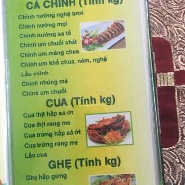 Thực đơn- Nhà Hàng Ớt Xanh - Các Món Nướng Hải Sản