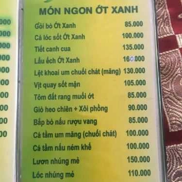 Tổng hợp- Nhà Hàng Ớt Xanh - Các Món Nướng Hải Sản