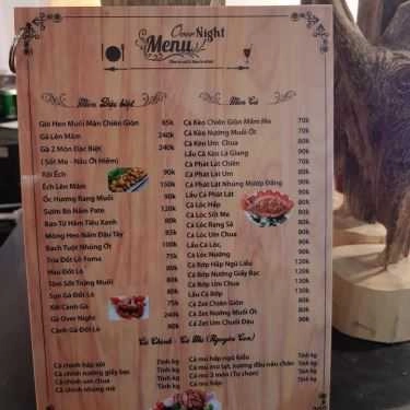Thực đơn- Nhà Hàng Overnight Restaurant - Ẩm Thực 3 Miền