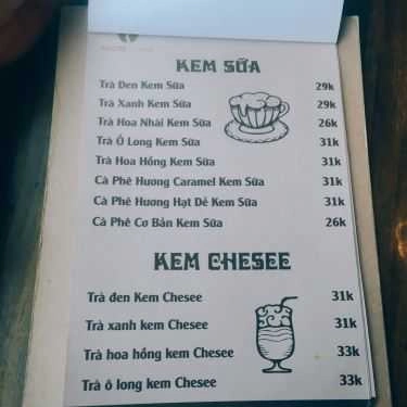 Thực đơn- Pause Coffee