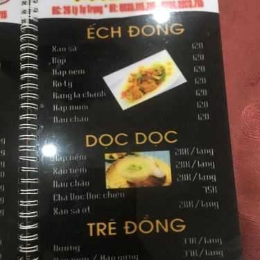 Thực đơn- Nhà Hàng Phố Mới Restaurant - Gà & Heo Bản Lên Mâm