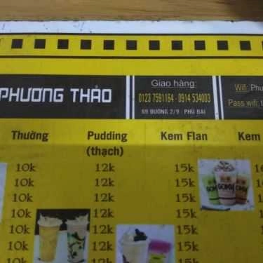 Thực đơn- Ăn vặt Phương Thảo - Trà Sữa & Kem Flan