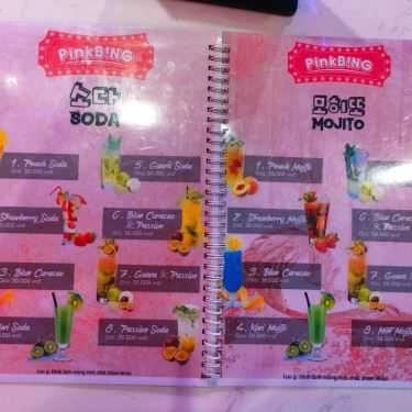 Thực đơn- Cafe Pink BING - Drink & Dessert