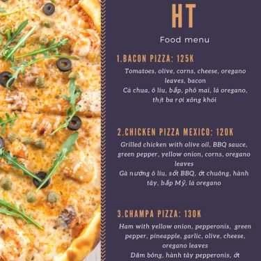 Thực đơn- Nhà Hàng Pizza HT