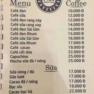 Tổng hợp- Cafe Plus Drinks & Foods