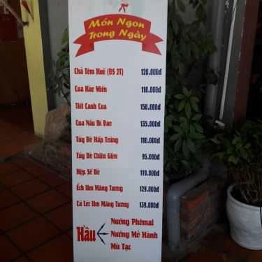 Thực đơn- Nhà Hàng 2T - Các Món Nướng