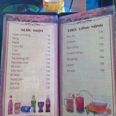 Thực đơn- Quỳnh Cafe