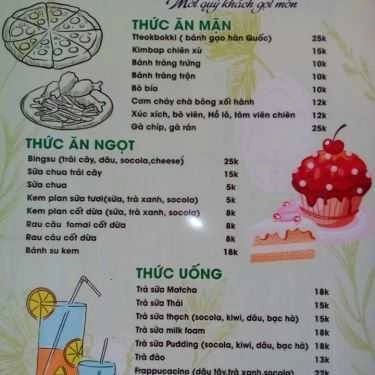Thực đơn- Ăn vặt ReeGoo Food & Drink