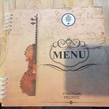 Thực đơn- Rosy Cafe