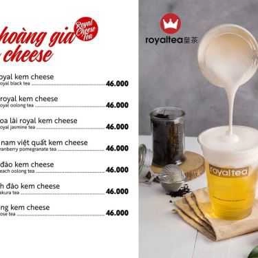 Thực đơn- Cafe Royaltea Huế - Bà Triệu