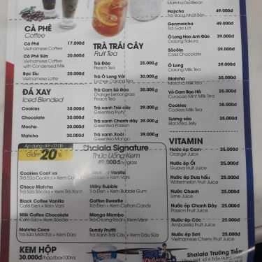 Tổng hợp- Cafe Shalala Ice Cream - Trường Tiền Plaza