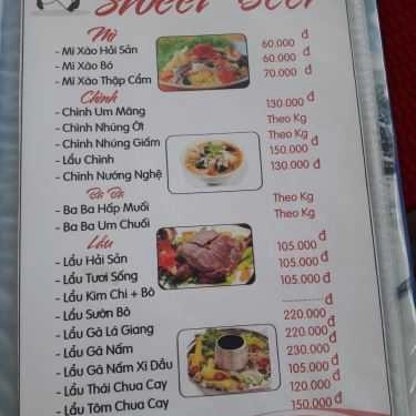 Thực đơn- Nhà Hàng Sweet Beer Restaurant - Các Món Nhậu