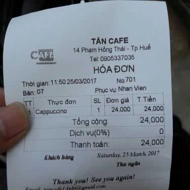 Tổng hợp- Tân Cafe