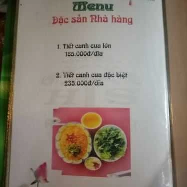 Thực đơn- Nhà Hàng Tân Hương Sen