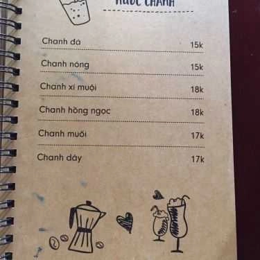Thực đơn- Thảo Uyên Cafe