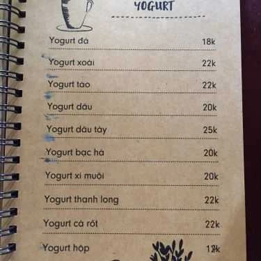 Thực đơn- Thảo Uyên Cafe