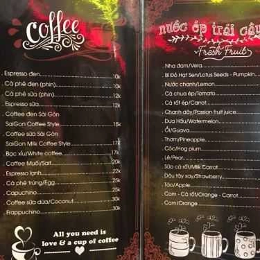 Thực đơn- The Ka Coffee & Milktea