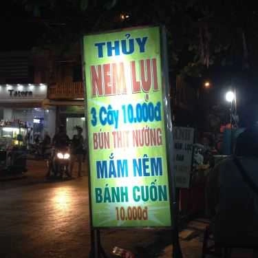 Thực đơn- Ăn vặt Thủy - Nem Lụi - Bún Thịt Nướng & Bánh Cuốn