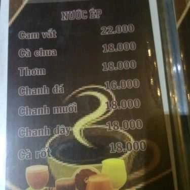 Thực đơn- Time Cafe