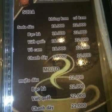 Thực đơn- Time Cafe