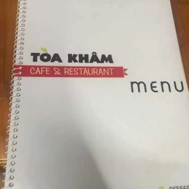 Tổng hợp- Tòa Khâm Cafe & Restaurant