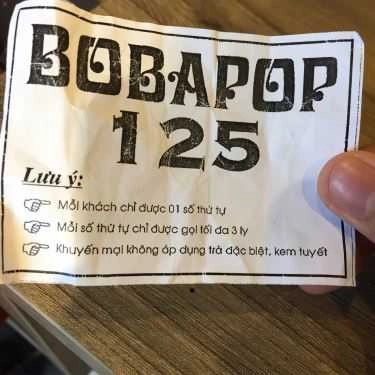 Tổng hợp- Cafe Trà Sữa Bobapop - Bà Triệu